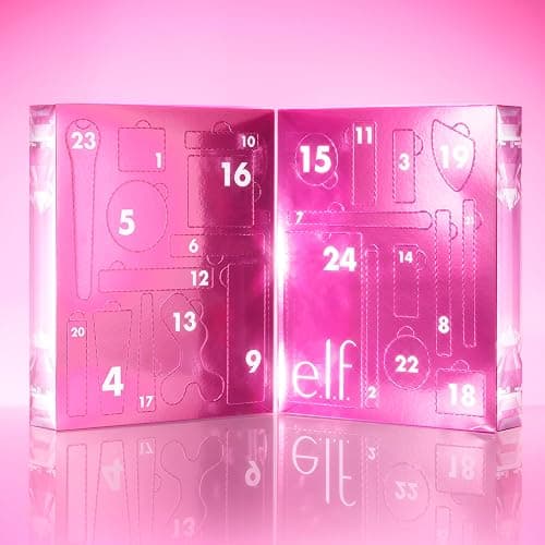 e.l.f. Sleigh the Holidays 24-Day Advent Calendar 2025, Skincare Essentials & Festive Makeup In Limited-Edition Shades, Vegan & Cruelty-Free thumbnail 4