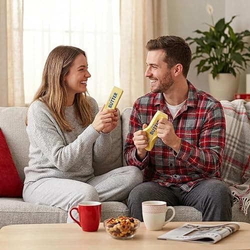 Slow Rising Squishy Toy Non Toxic PU Durable Portable Fidget Stress Relief Dumping Squishy Cheese Squishy Ideal for All Ages Relaxation and Mood Enhancement Travel Friendly Easy to Carry (Butter) thumbnail 2