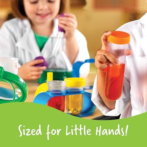 Learning Resources Primary Science Lab Activity Set - Experiments for Kids, Chemistry Toy, Pretend Play, STEM Projects, Classroom Must Haves, Teacher Supplies, Montessori Gifts for Boys and Girls thumbnail 3