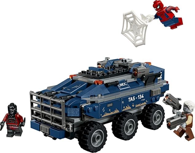 LEGO | Marvel Spider-Man Prison Transport Chase - Superhero Toy w/Armoured Car & 4 Minifigures incl. Tombstone & Tarantula - Gift for 8+ Year Old Boys & Movie Fans - 76349 thumbnail 7
