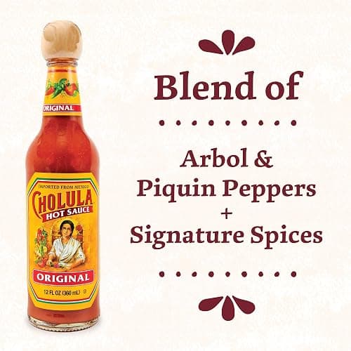 Cholula Hot Sauce Multipack, Original, Product of Mexico, Gift Set Includes Three 12 Fl Oz Bottles, Blend of Arbol & Piquin Peppers with Spices for Eggs, Rice, Tacos, Huevos Rancheros & More, 3 count thumbnail 4