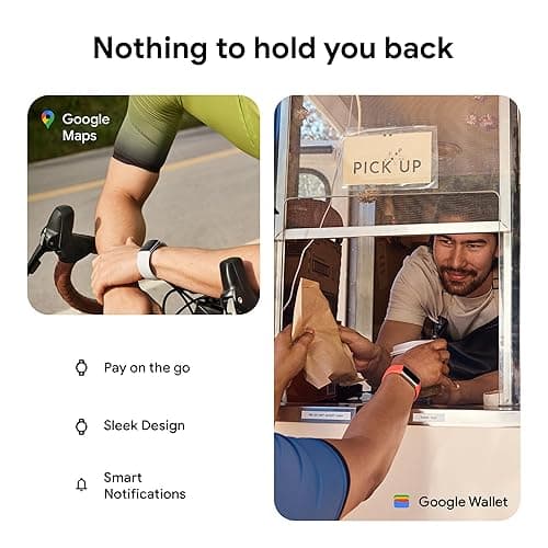 Fitbit Charge 6 Fitness Tracker with Google apps, Heart Rate on Exercise Equipment, 6-Months Premium Membership Included, GPS, Health Tools and More, Porcelain/Silver, One Size (S & L Bands Included) thumbnail 7