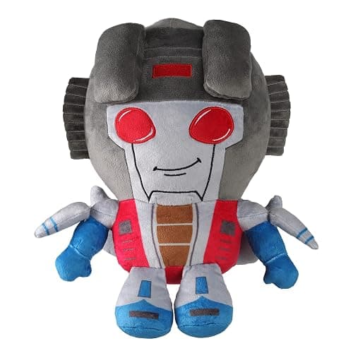 Transformers - Starscream Plush Toy - 12 Inch Soft Minky Plush Fabric - Officially Licensed Product, Soft and Cuddly Collectible for Fans and Collectors - Ideal Gift for Kids and Adults - Ages 3+ - Image 1