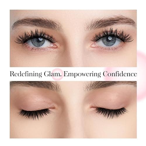 WINKGIGGLE Lash Clusters DIY Eyelash Extensions 56D Mega Volume, Individual Wispy Lashes Clusters for Home Application - 56D thumbnail 6
