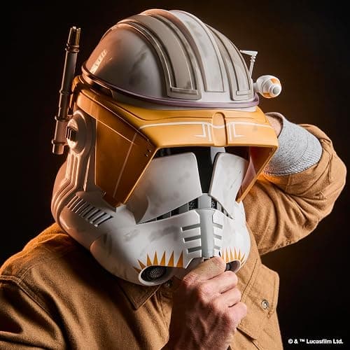 STAR WARS The Black Series Clone Commander Cody, Revenge of the Sith Premium Electronic Roleplay Helmet for Ages 14 and Up (Amazon Exclusive) thumbnail 5