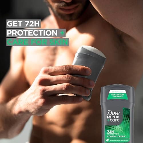 Dove Men+Care Antiperpirant 3 Pack Coastal Cedar Deodorant for Men 2.7oz thumbnail 3