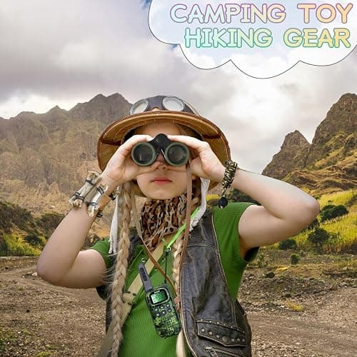 Walkie Talkies for Kids Toys Boys Gifts Aged 5+ Long Range 2 Way Radio for Camping Hunting Hiking Outdoor Game 6 7 8 9 10 Year Old Birthday Present for Kids thumbnail 5