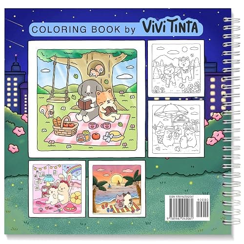 Sweetheart: Coloring Book for Adults & Teens Featuring Adorable Animals thumbnail 2