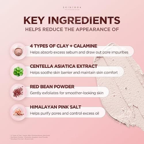 SKIN1004 Poremizing Quick Clay Stick Mask, Facial Clay Mask for Pores, Centella Clay Stick for Pore Minimizing, Pink Pore Mud Mask for Sebum Control, Korean Skin Care, 0.95 oz / 27g thumbnail 6