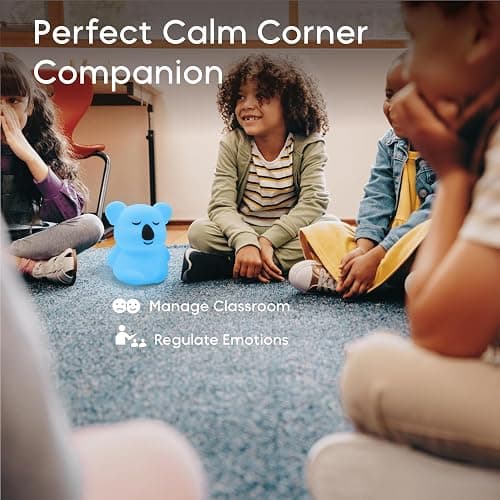 Breathing Pal 'Kyle'- Mindfulness Breathing Light, Guided Visual Meditation Breathing Light, Anxiety Relief Items for Calm Down Corner/Meditation/Sleep for Adult&Kid thumbnail 4