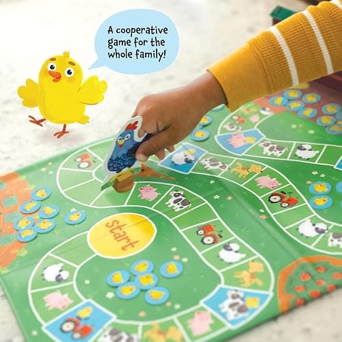 Peaceable Kingdom Count Your Chickens Award Winning Cooperative Counting Game for 2 to 4 Kids Ages 3+ - Premium Play Edition thumbnail 7