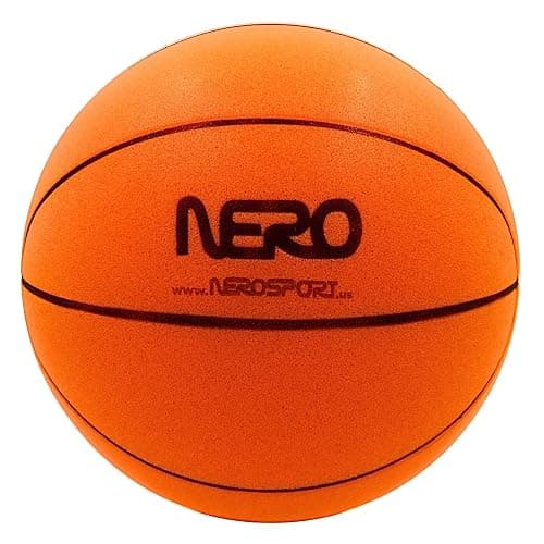NERO SPORT Ninja Silent Basketball- Soft Foam Indoor Hoop Play | Soundless Ball for Quiet Dribbling and Indoor Training - Image 1
