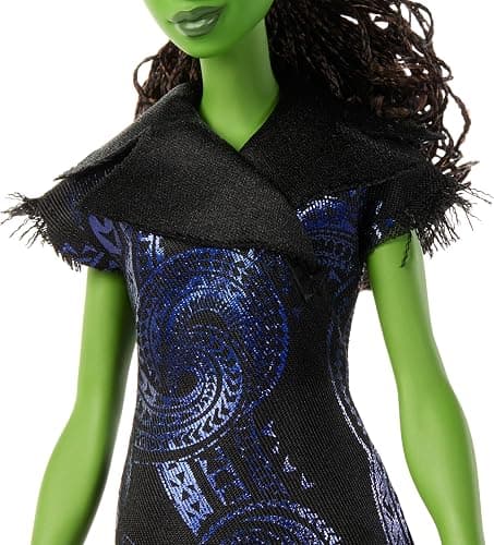 Mattel Universal Pictures’ Wicked: for Good Singing Elphaba Fashion Doll with Removable Outfit, Inspired by The Movie, Sings “for Good” in English thumbnail 4