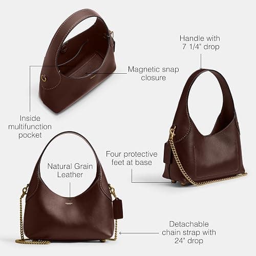 Coach Women's Brooklyn Shoulder Bag 23 thumbnail 3