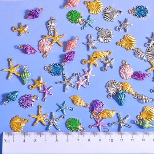 Bulk Enamel & Metal Charms for Jewelry Making, Colorful Metal Pendant for Bracelet Necklace and Crafting thumbnail 6