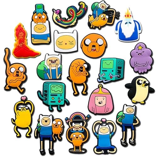 20Pcs Charms for Shoe, Cartoon Shoe Charms for Clogs Sandals Decoration - Image 1
