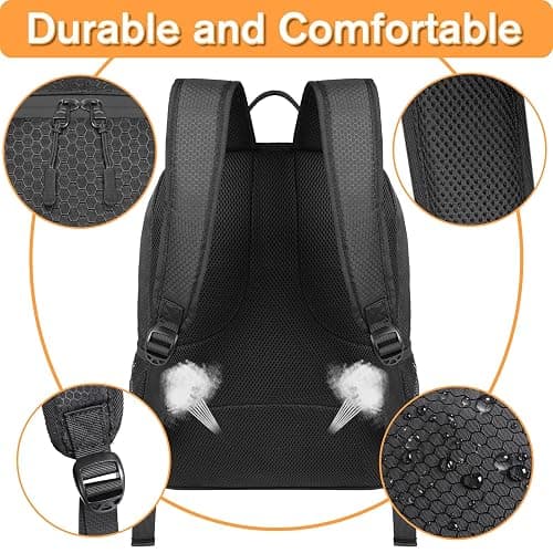 YOREPEK Soccer Backpack, Soccer Bag with Ball Holder and Shoe Compartment | Water Resistant Sport Equipment Bags Fit Basketball Volleyball Football, Youth Soccer Gifts thumbnail 5