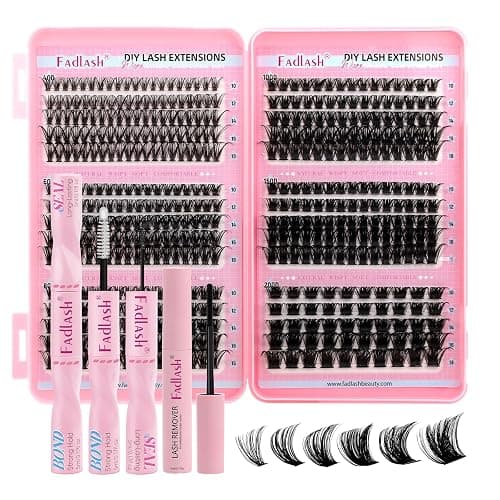 FADLASH 470pcs 0.07mm D Curl 10-18mm 40-60-80-100-150-200D Fluffy Lash Kit thumbnail 2