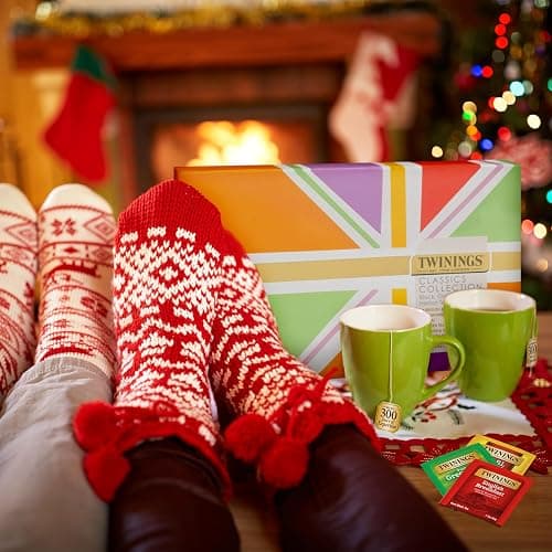 Twinings Tea Classics Collection Gift Box Variety Sampler, 48 Tea Bags (Pack of 1), Enjoy Hot or Iced, Includes Black, Herbal, Green, & Chai Teas thumbnail 9