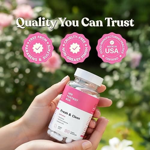 Her Fantasy Box | Fresh & Clean – Boric Acid for pH Balance, Odor Control & Comfort – 30 Count thumbnail 6