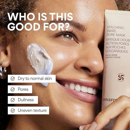 Innisfree Super Volcanic Clay Mask, Premium Korean Skincare with AHA and Natural Clusters for Deep Pore Detox, Gentle Exfoliation, Oil Control thumbnail 8