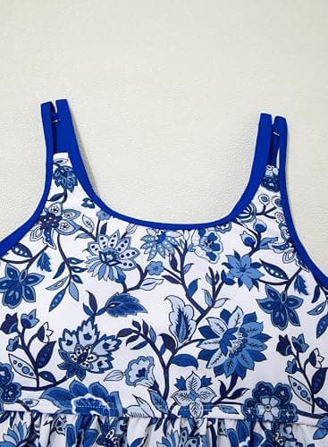 blibean Teen Girl Swimsuits Two Piece Bikini Sets with Chest Pad Size 6-15 Years thumbnail 5