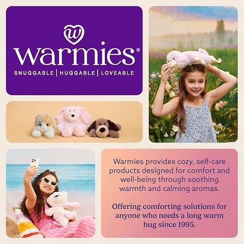 warmies Microwavable & Weighted Stuffed Animals, Seal - Heated Stuffed Animal Plushie for Warmth & Comfort - Cute Soft Plush Toys for Adults & Children (Boys, Girls, Babies & Toddlers) thumbnail 6