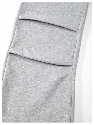 BEAUDRM Girl's Bow Baggy Sweatpants Straight Leg Sweatpants Elastic Waist Stacked Workout Track Athletic Pants thumbnail 5