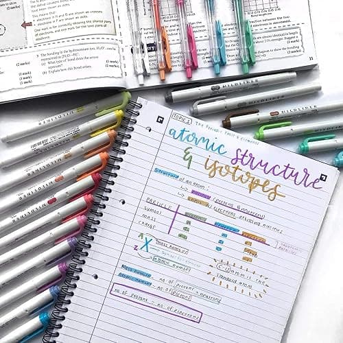 Zebra Pen Mildliner Double-Ended Highlighter Set, Broad and Fine Point Tips, Ideal for Bible Highlighting, No Bleed, 30 Pastel and Neutral ink Colors, Pack of 30 thumbnail 5