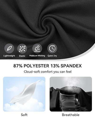 Runhit Compression Shirt Women Short Sleeve Workout Tops Athletic Gym Moisture Wicking T-Shirt Running Yoga Base Layer thumbnail 5