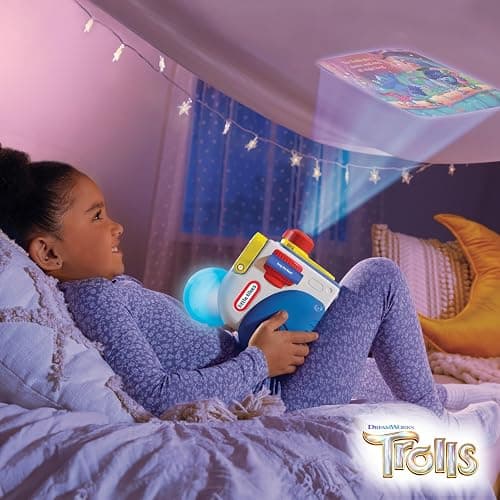 Little Tikes Story Dream Machine DreamWorks Trolls Hug, Sing & Dance Collection Story Collection, Storytime, Books, DreamWorks Animation, Audio Play Character, Gift and Toy for Toddlers and Kids thumbnail 3