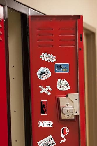 Welcome to Derry 50ct Large Die-Cut Vinyl Stickers Variety Pack – Premium Indoor & Outdoor Decals for Laptop, Water Bottle, Tablet, Skateboard & More thumbnail 6