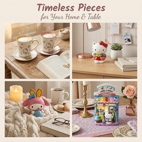 Blue Sky Clayworks Hello Kitty Salt and Pepper thumbnail 5