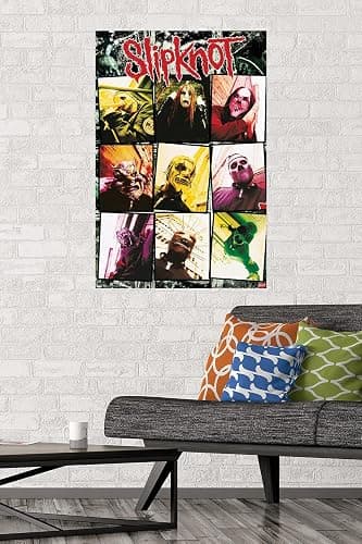 Trends International Slipknot - Grid Wall Poster, 22.375" x 34", Premium Unframed Version thumbnail 2