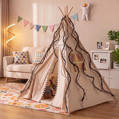 Suncalla 5 Pcs 35in Artificial Bendable Tree Branches for Decor, Native | Fake Trunk Twigs with Leaves, Cherry Blossom Grape Vines, Halloween Steady Branch Garland, Wall Hanging Reptile Habitat Decor thumbnail 4