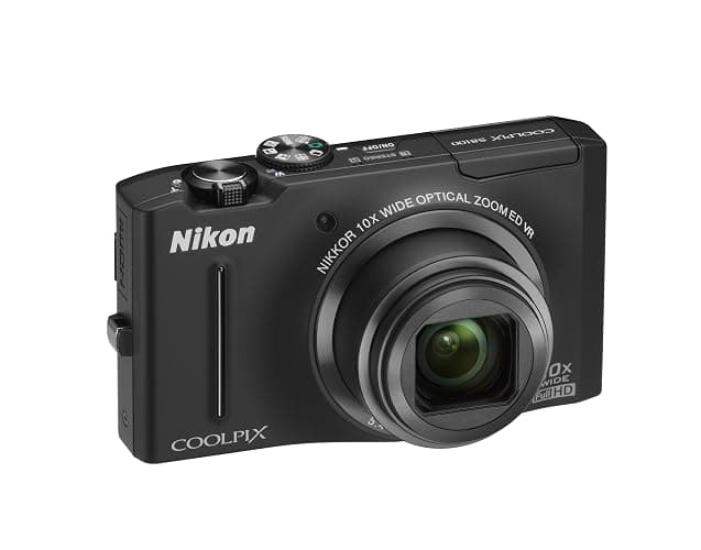 Nikon Coolpix S8100 12.1 MP CMOS Digital Camera with 10x Optical Zoom-Nikkor ED Lens and 3.0-Inch LCD (Black) thumbnail 2
