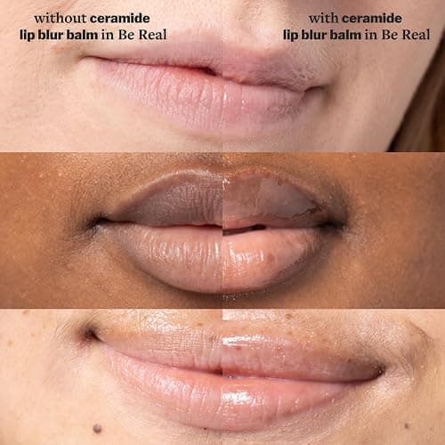 Cocokind Clear Lip Blur Balm, 0.37 OZ | Hydrating Lip Balm with Ceramides & Peptides, Made for Sensitive Skin & Lips, Unflavored & Fragrance-Free thumbnail 3