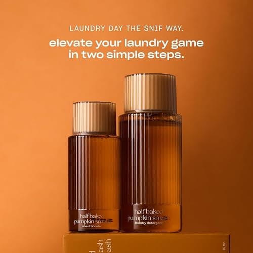 Snif Pumpkin Smash Scented Liquid Laundry Detergent, Non-Toxic, 32 Ld, 16oz | Festive Fall Designer Scent | Luxury Laundry Detergent | Clean Ingredients, Vegan, Cruelty Free thumbnail 7