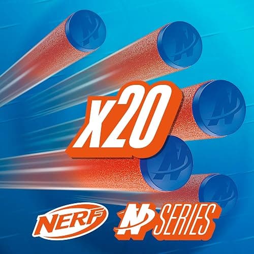 Nerf N Series N1 Darts, Includes 20 Refill Darts, Compatible Only with Nerf N Series Blasters, Outdoor Games, Ages 8+ thumbnail 6