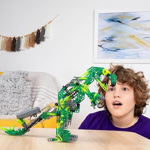 K'NEX Dynamic Dinos 6-in-1 Building Set - STEM Building Kit, Kid Construction, Creative Play Toy‚ Ages 8+ thumbnail 4