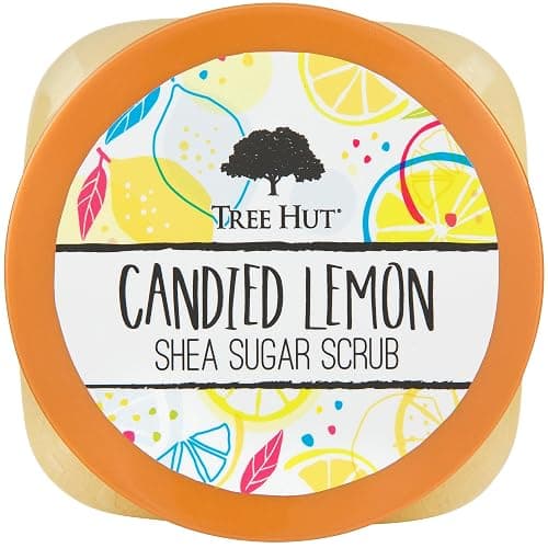 Tree Hut Shea Sugar Scrub Candied Lemon, 18oz, Ultra Hydrating and Exfoliating Scrub for Nourishing Essential Body Care thumbnail 2