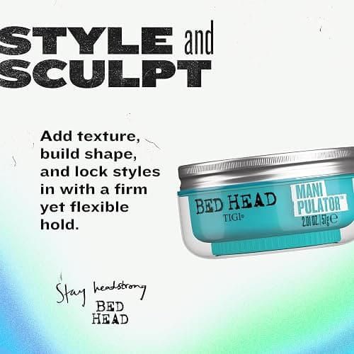 TIGI Bed Head Manipulator Texturizing Putty, Firm Hold Styling Putty for Short to Medium Hair, 2.01 oz thumbnail 2