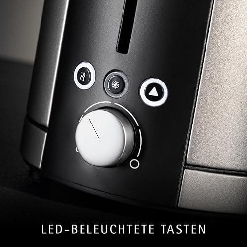 WMF Lono Silk Toaster 2 Scheiben – Edelstahl Doppelschlitz Toaster mit XXL-Brötchenaufsatz, 7 Bräunungsstufen, LED-Funktion, Krümelfach, Anti-Fingerabdruck, 900 W, spülmaschinenfreundlich thumbnail 8