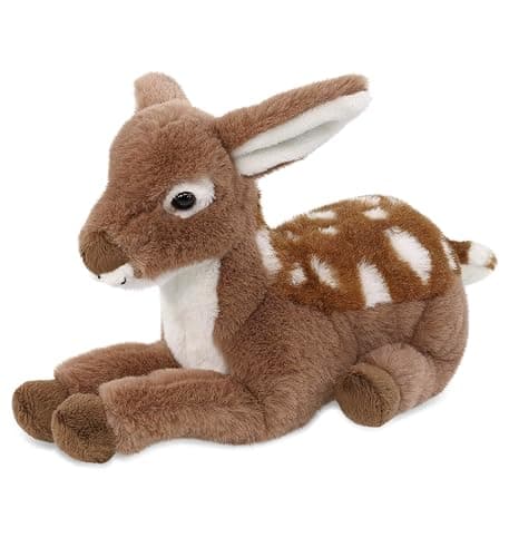 DolliBu Fawn Deer Stuffed Animal - Huggable Plush, Adorable Playtime Toy, Cute Wildlife Animal Cuddle Gift, Super Soft Plush Doll for Kids and Adults - 8 Inches - Image 1