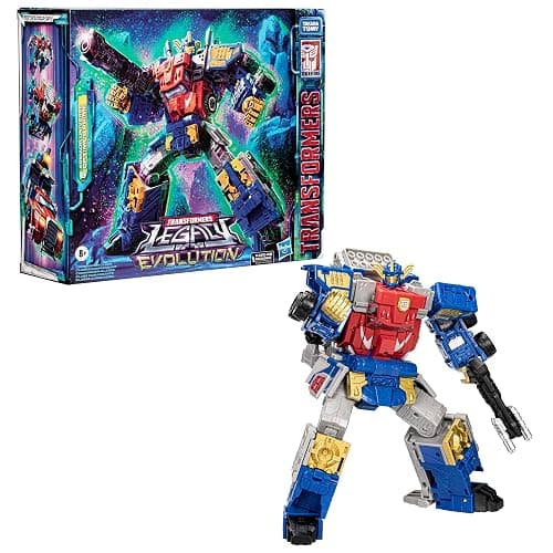 Transformers Toys Legacy Evolution Commander Armada Universe Optimus Prime Toy, 7.5-inch, Action Figure for Boys and Girls Ages 8 and Up thumbnail 16