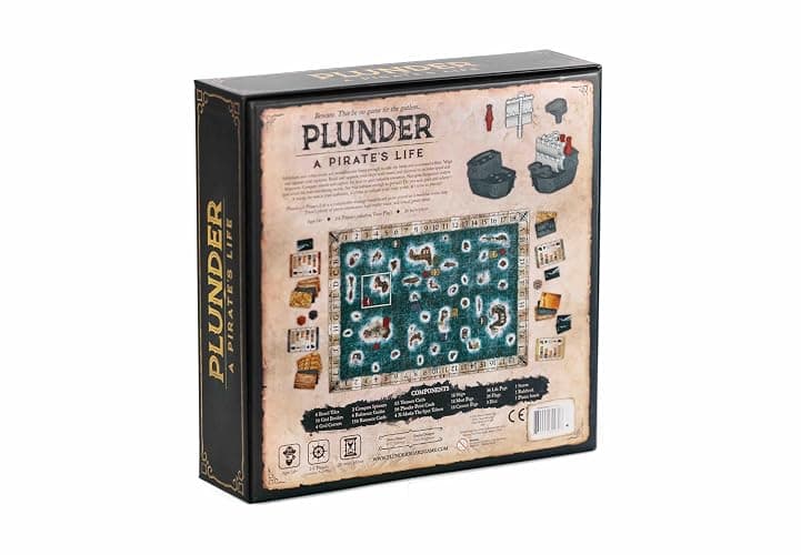 Plunder - Family Board Games - Board Games for Adults and Kids - Strategy Board Games - Fun Family Game Night - Ages 10 and Up - 2 to 6 Players thumbnail 7