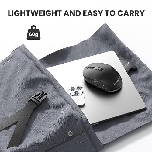 TECKNET Wireless Mouse, Bluetooth Mouse  thumbnail 6