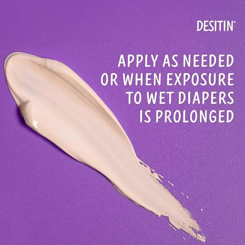 Desitin Maximum Strength Baby Diaper Rash Cream, 40% Zinc Oxide for Treatment, Relief & Prevention, Hypoallergenic, Phthalate- & Paraben-Free Paste, Protects Skin For Up To 12 Hours, 16 oz thumbnail 3