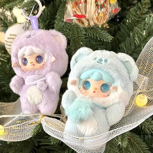 CALEMBOU Plush Blind Box, Cute Yooki Take a Bite of Bear Series Random Vinyl Plush Doll, Kawaii Stuffed Mystery Toys Collectible for Birthday Gift (Yooki-YYKXX-1pc) thumbnail 6
