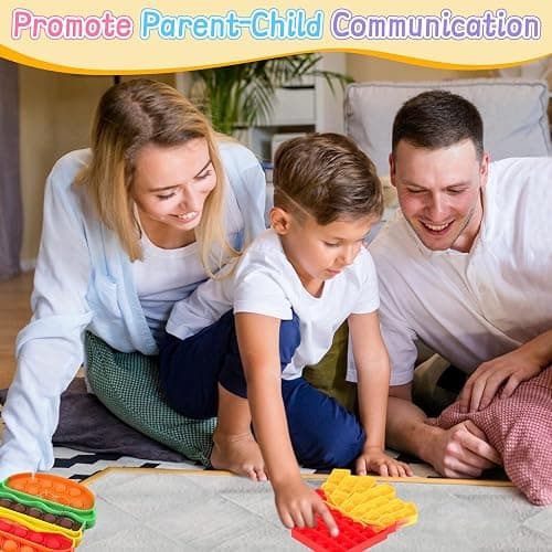 3 Pcs Fidget Sensory Toys, Push Bubble Poppers Hamburger French Fries Drinks Bulk Sets,Silicone Stress Relief Toy for Toddler Kids Boys Girls Adults,Birthday Gifts Party Favors,Classroom Prizes thumbnail 2